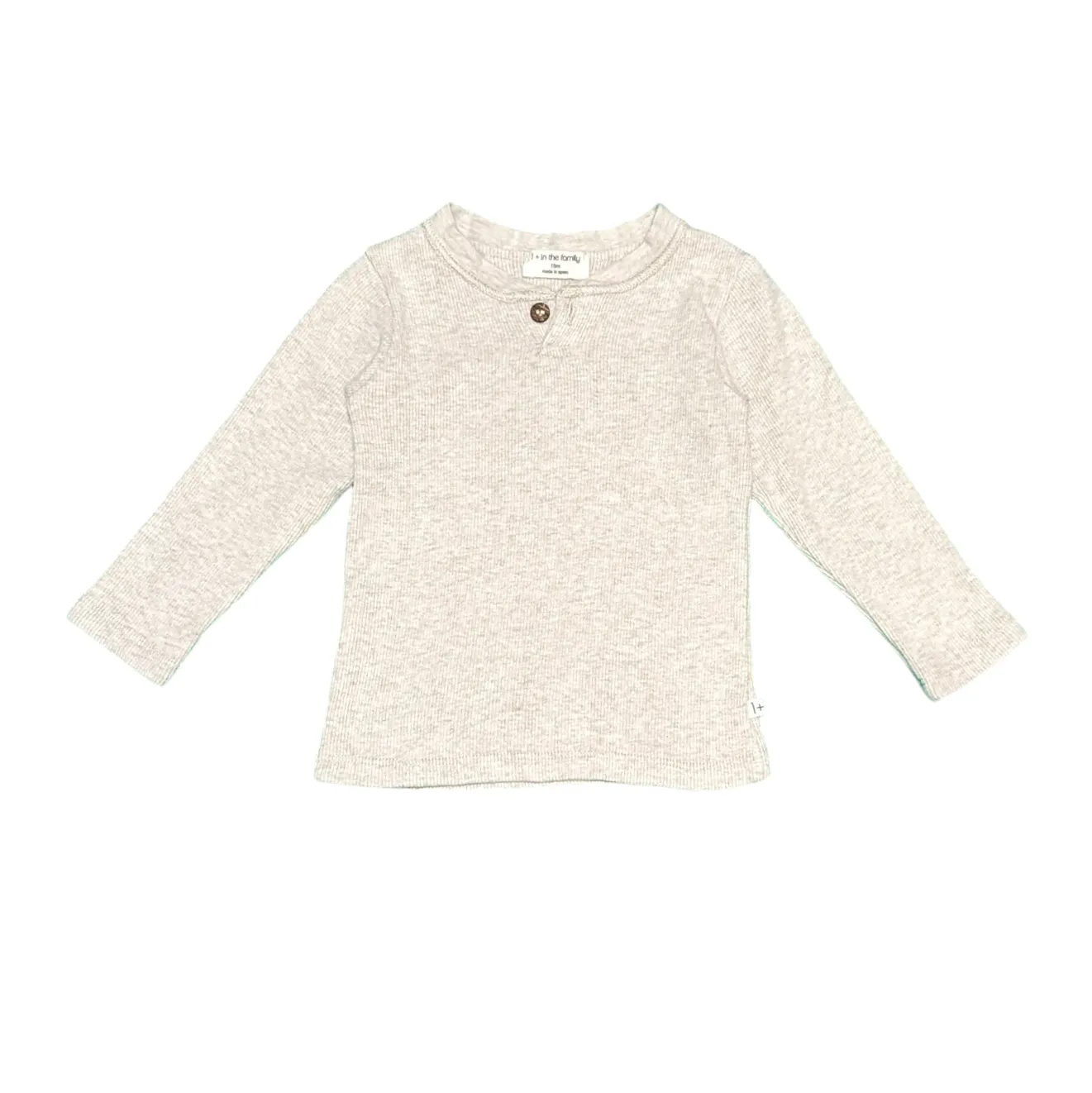 1   in the Family Ribbed Henley Shirt