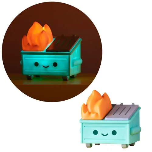 100% Soft - Dumpster Fire Light-Up Vinyl Figure