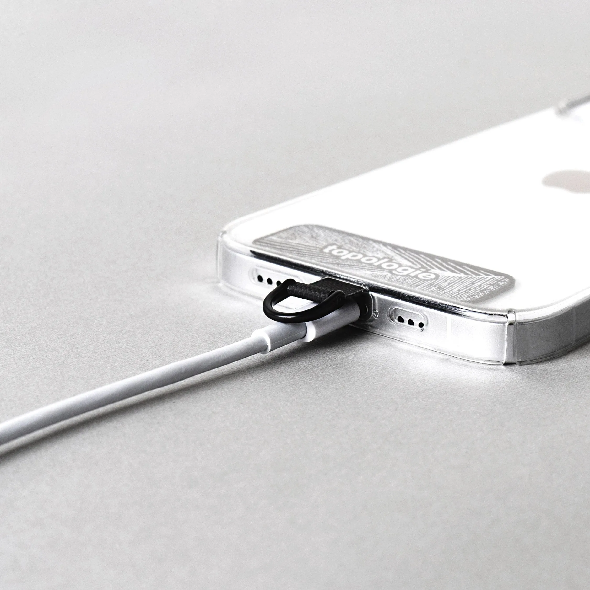 10mm Rope / Khaki Solid   Phone Strap Adapter