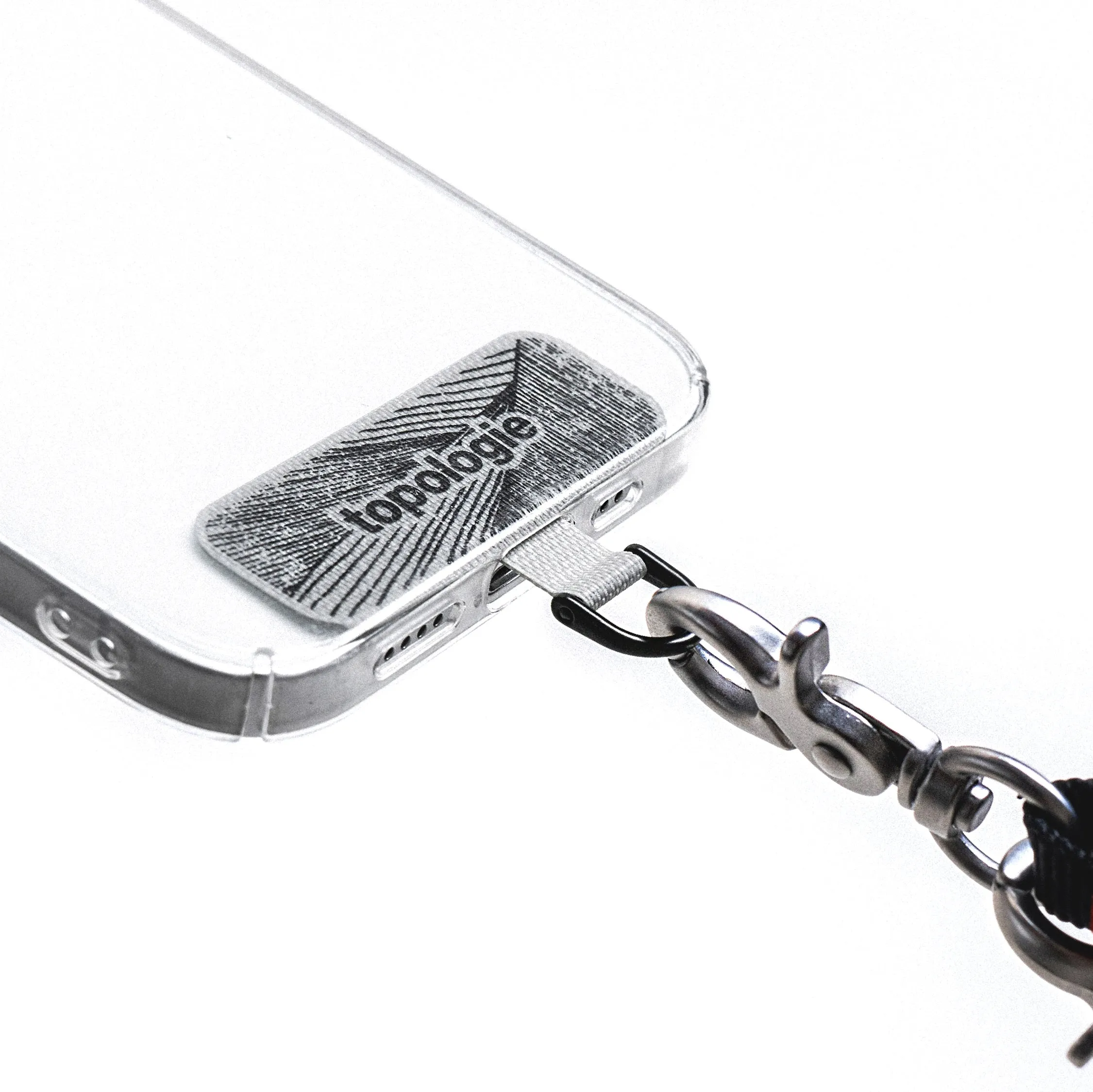 10mm Rope / Khaki Solid   Phone Strap Adapter