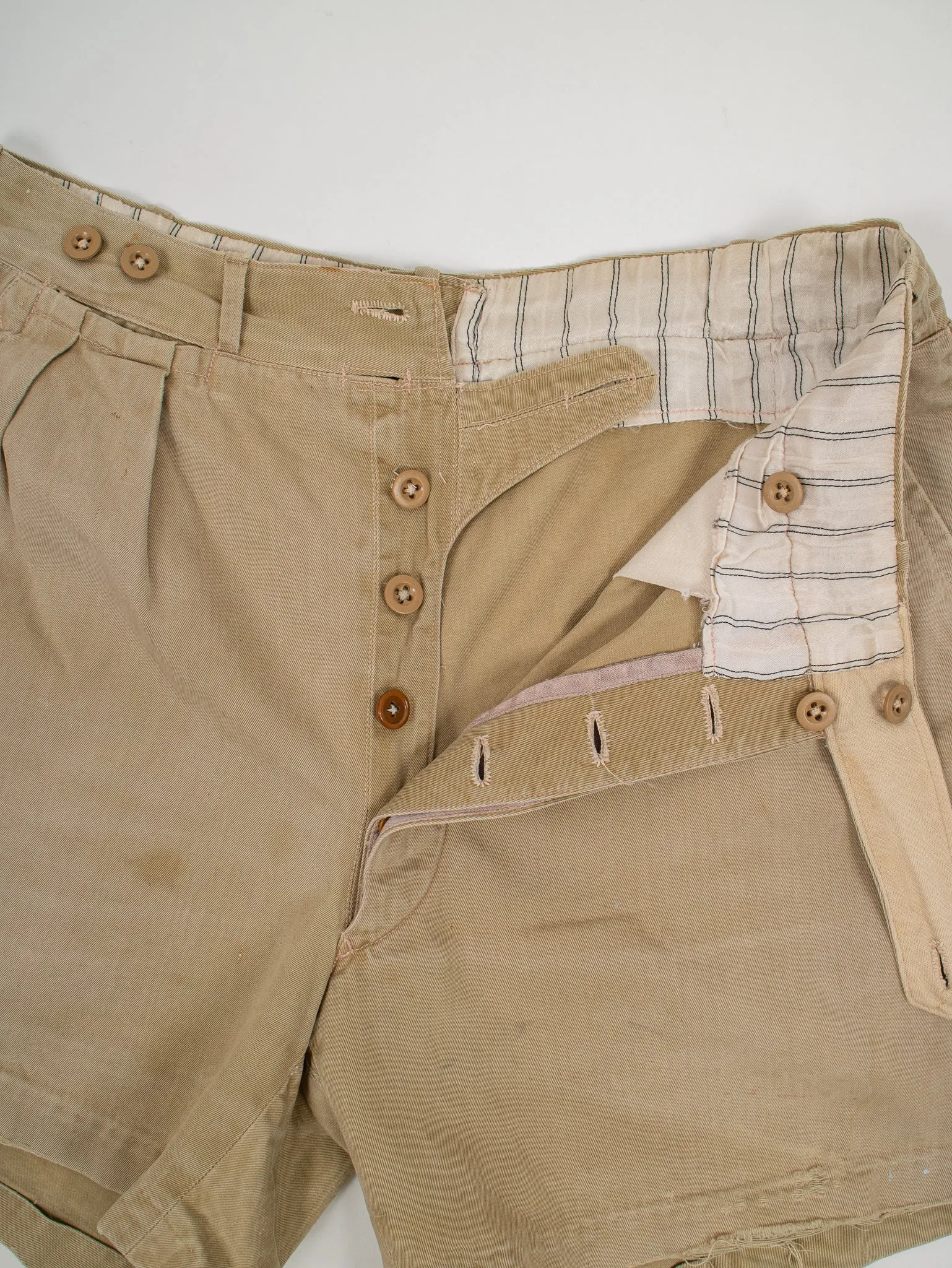 1940's khaki shorts 'as is'