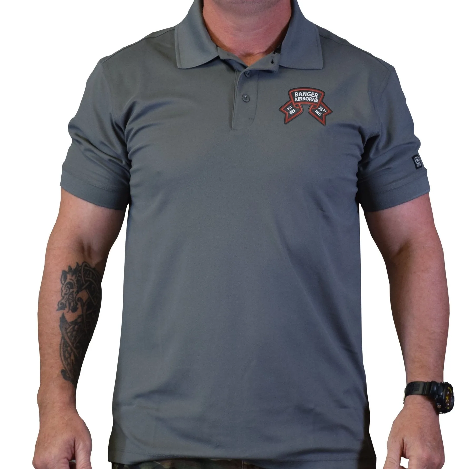 1st Batt Old Scroll Polo
