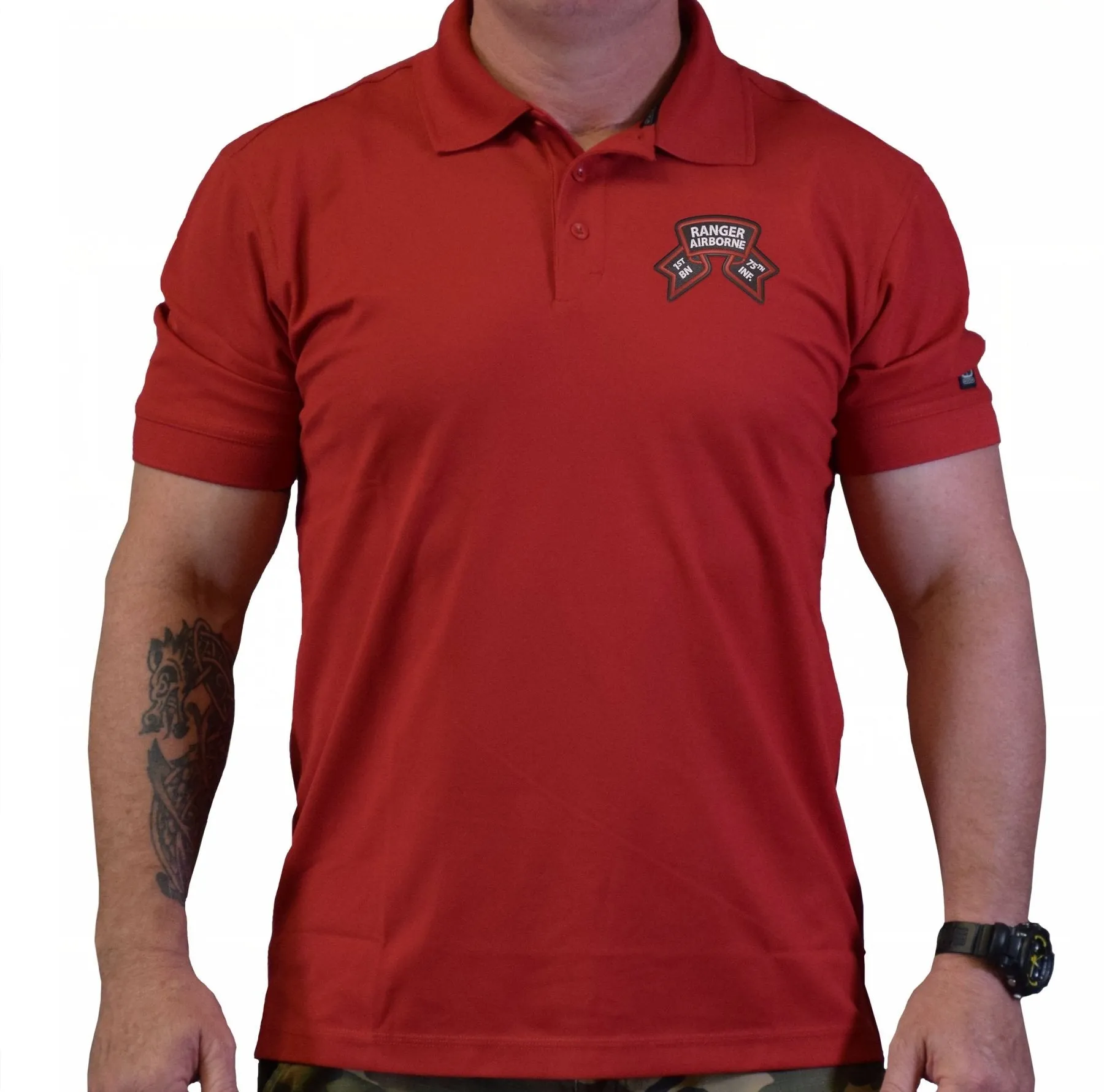 1st Batt Old Scroll Polo
