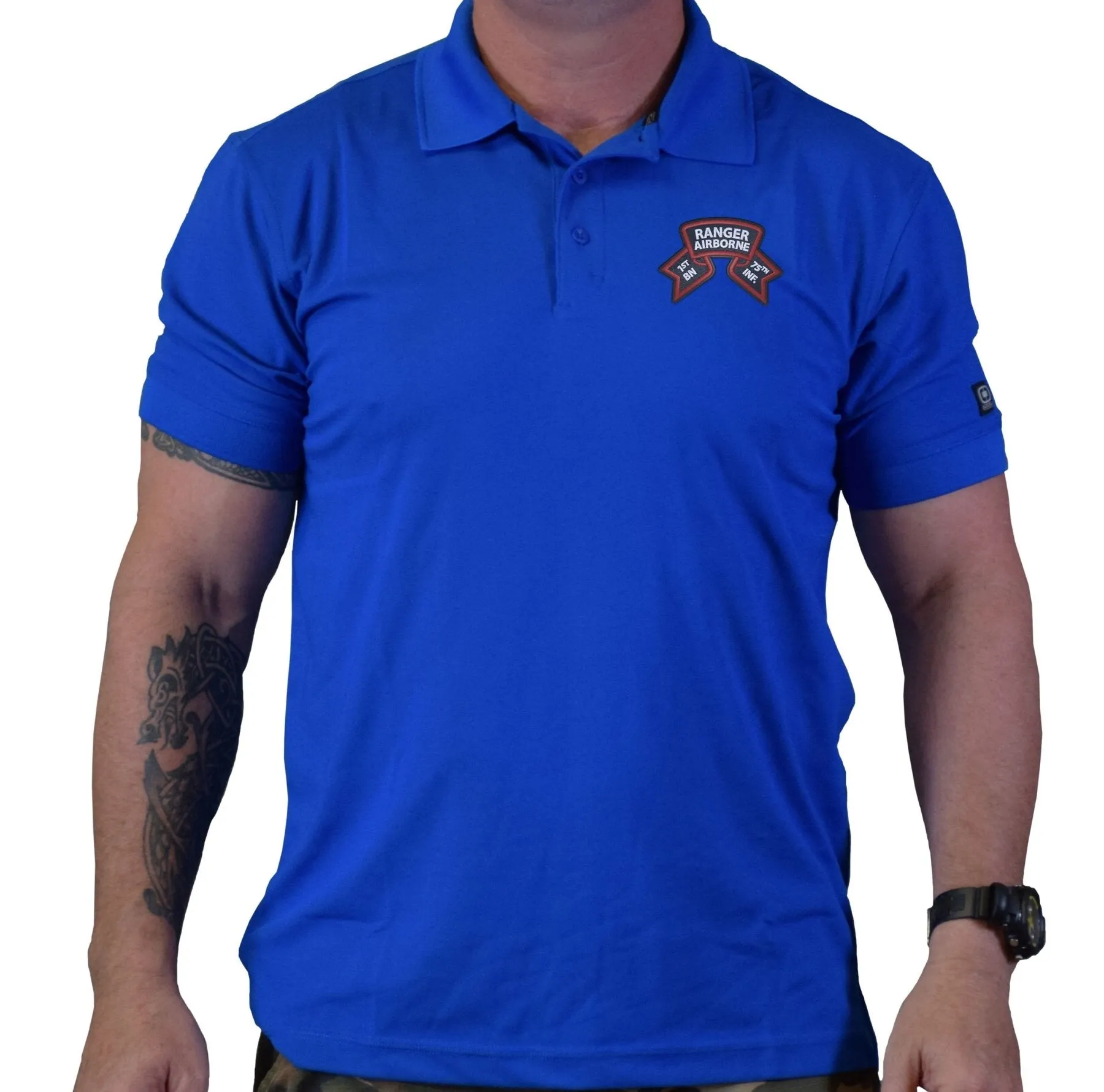 1st Batt Old Scroll Polo