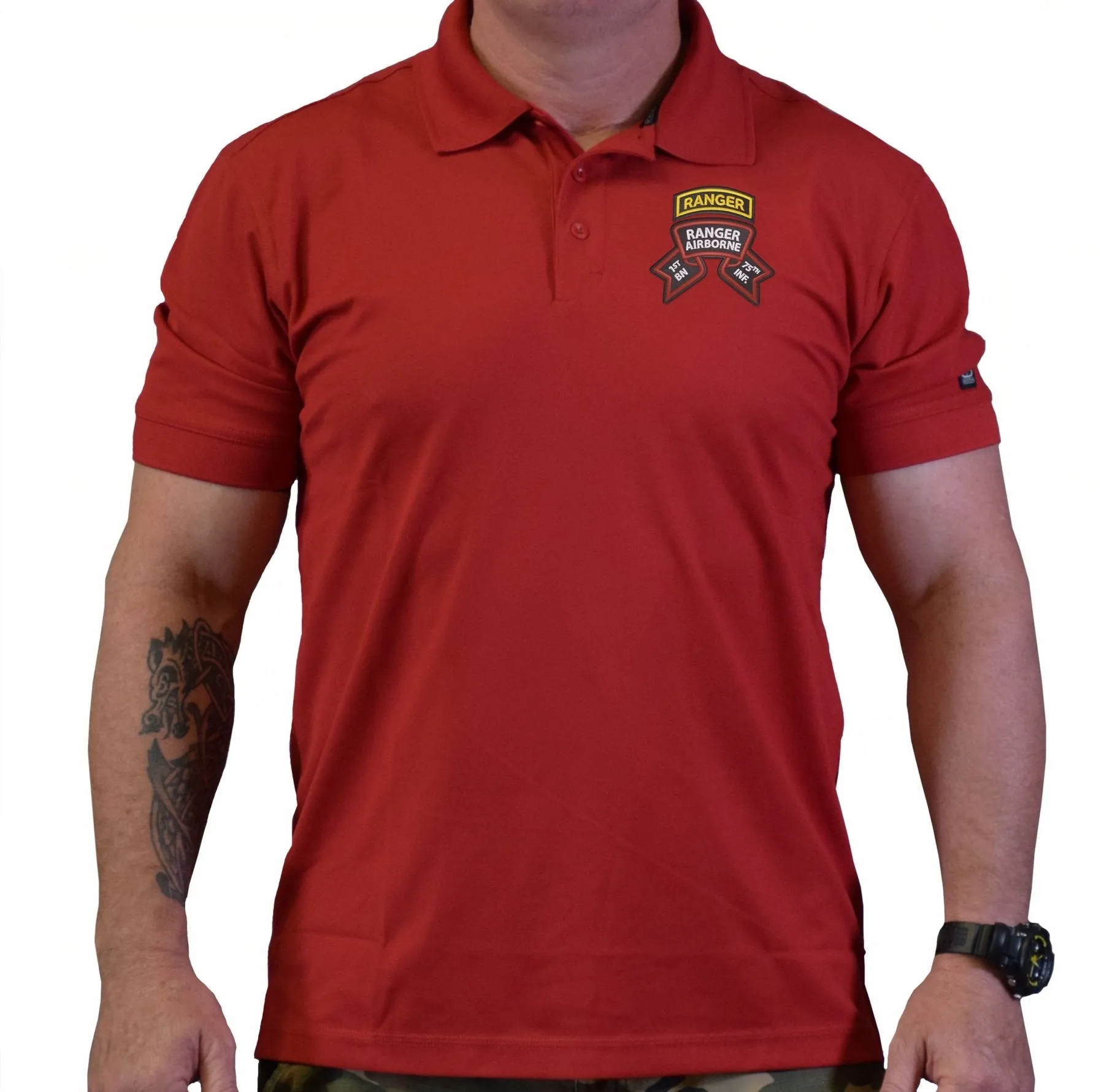 1st Batt Old Scroll Polo