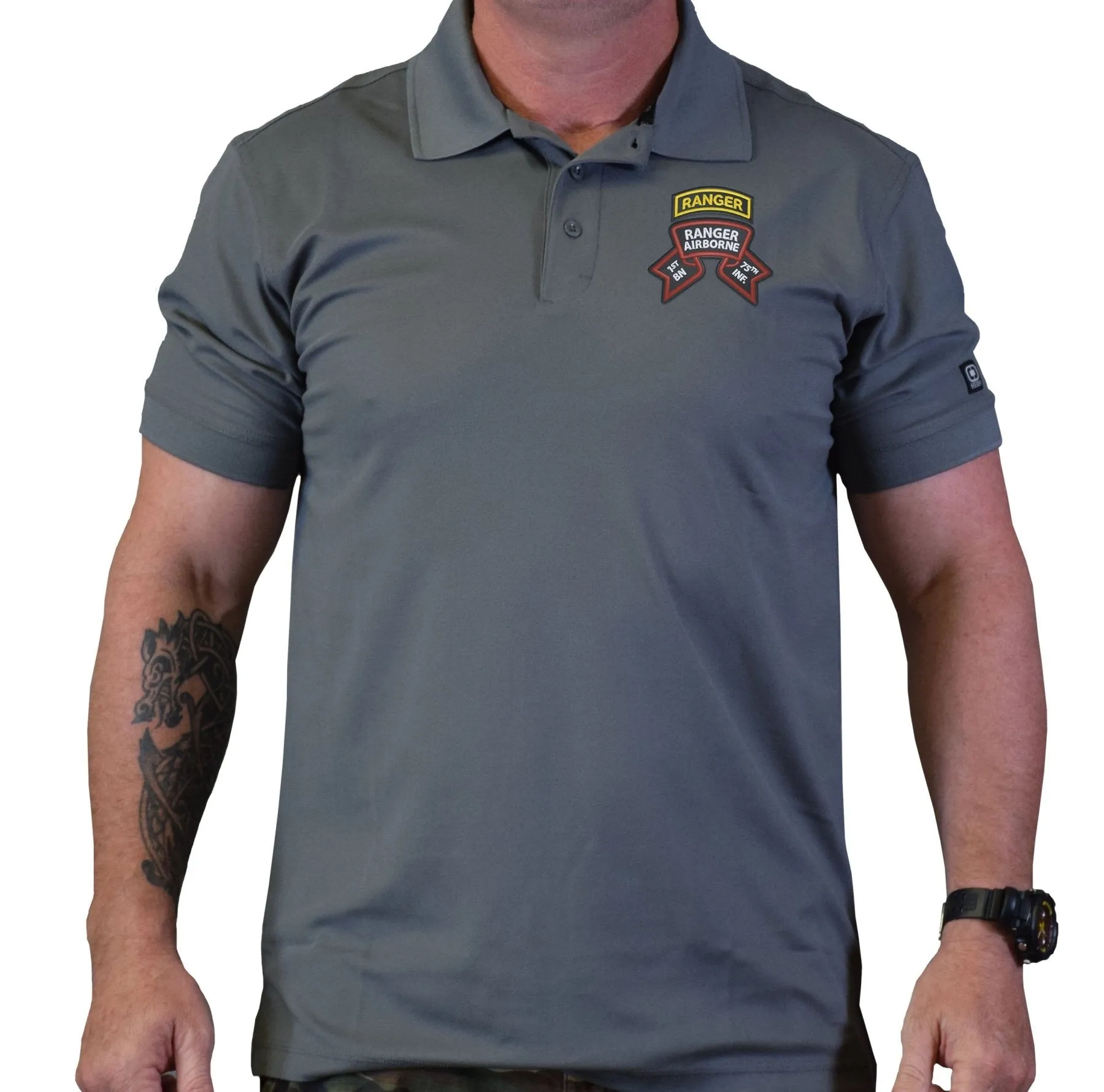 1st Batt Old Scroll Polo
