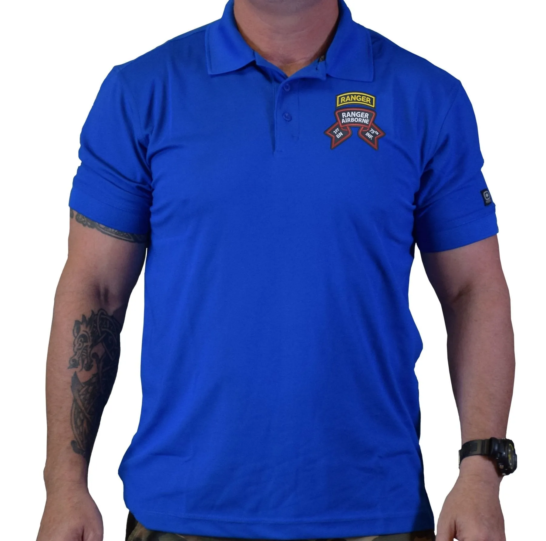 1st Batt Old Scroll Polo