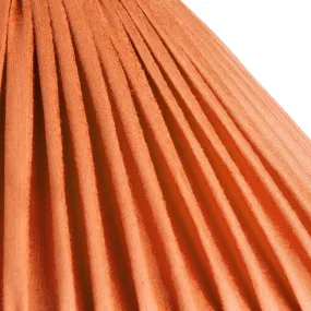 25cm extreme empire shade in Persimmon silk