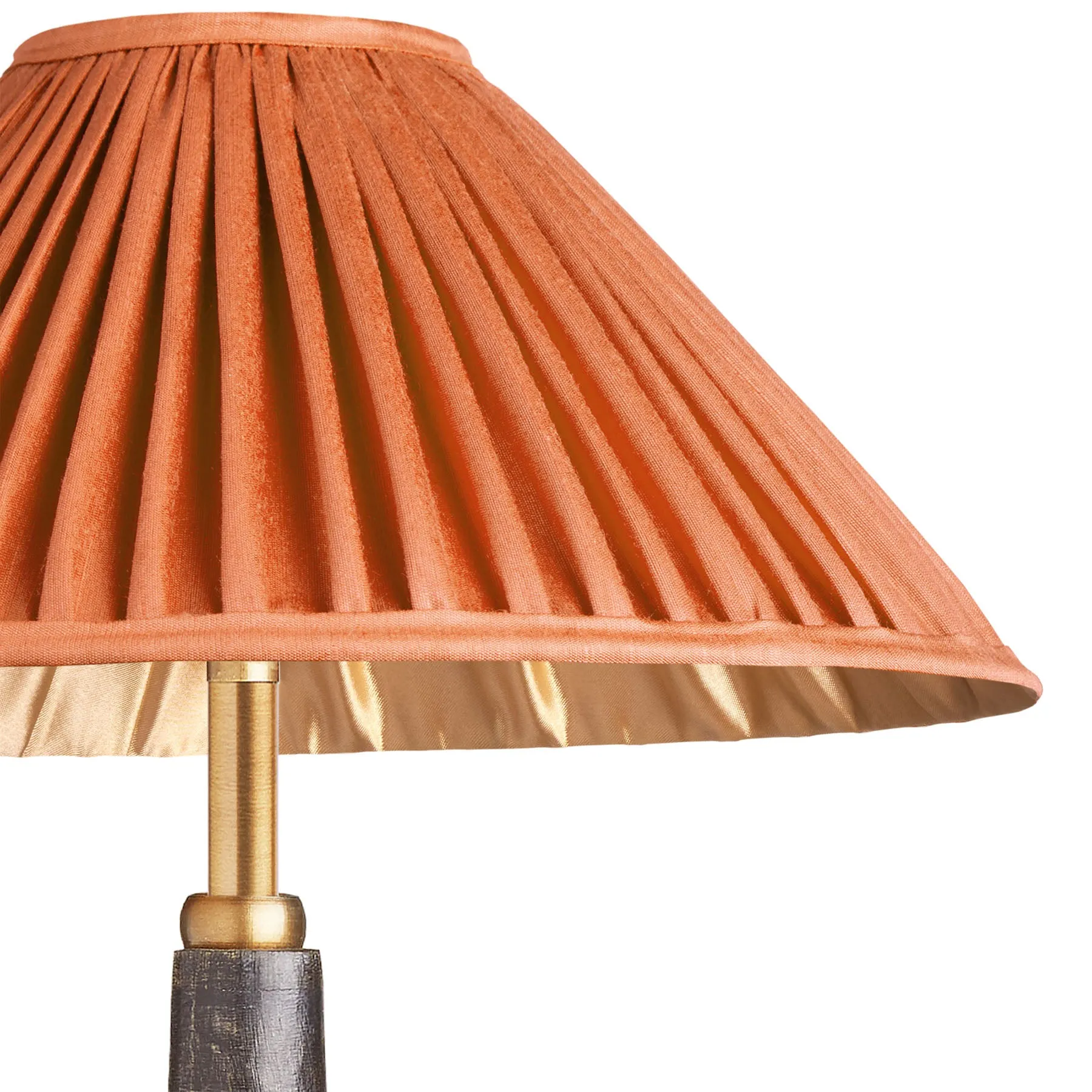 25cm extreme empire shade in Persimmon silk