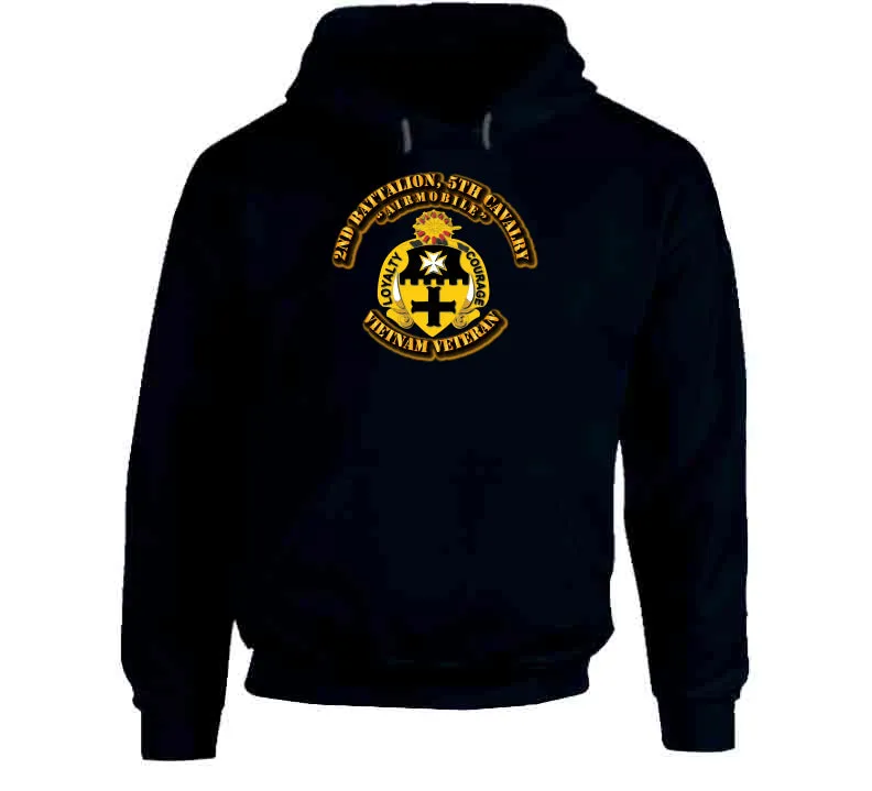 2nd Battalion, 5th Cavalry No SVC Ribbon T Shirt