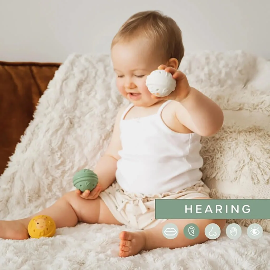 3 Musical Balls Light and Flexible Sound Balls