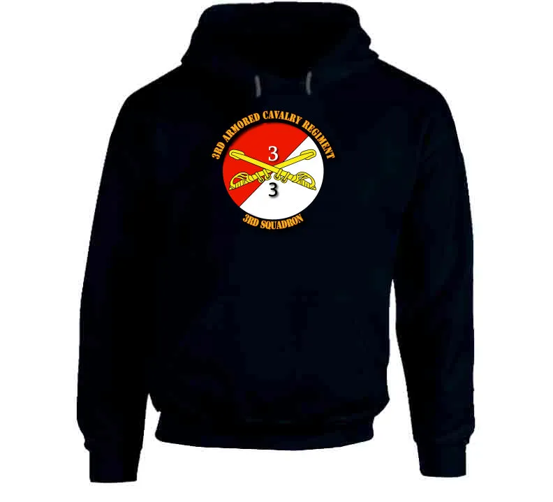 3rd Squadron - 3rd Armored Cavalry Regiment with Txt  T Shirt