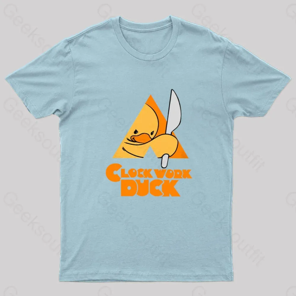 A Clockwork Duck Nerd T-Shirt