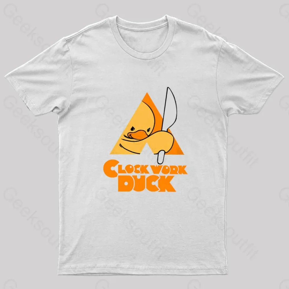 A Clockwork Duck Nerd T-Shirt