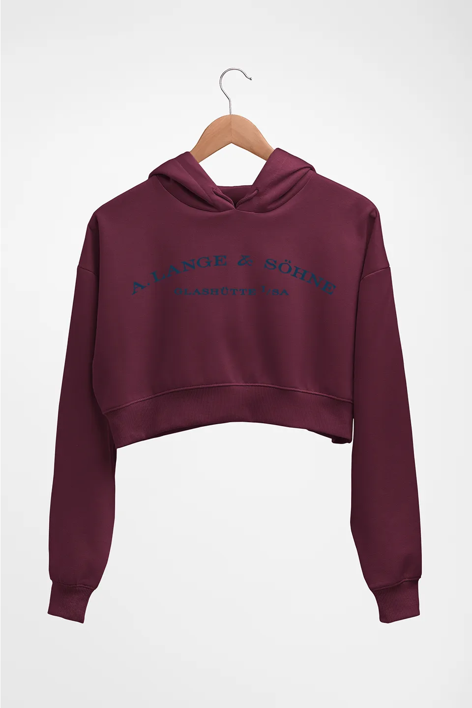 A Lange and Sohne Crop HOODIE FOR WOMEN