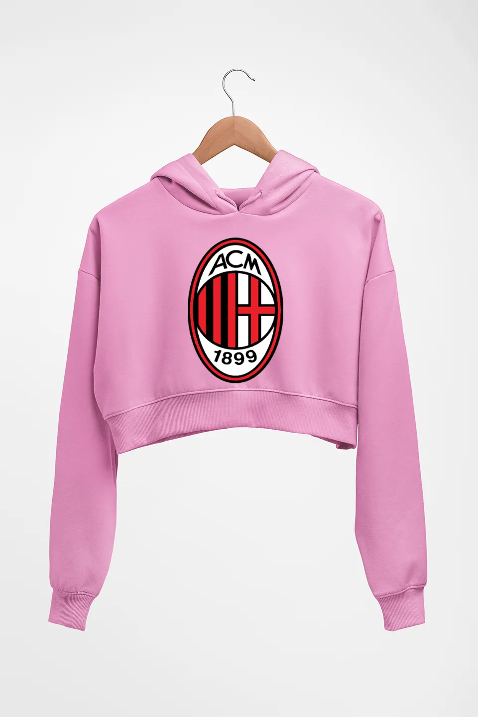 A.C. Milan Crop HOODIE FOR WOMEN