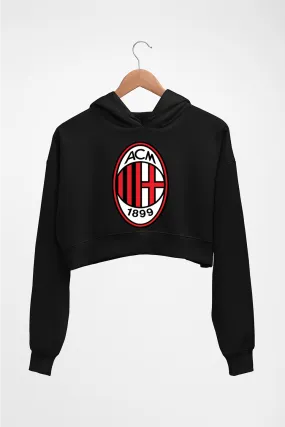 A.C. Milan Crop HOODIE FOR WOMEN
