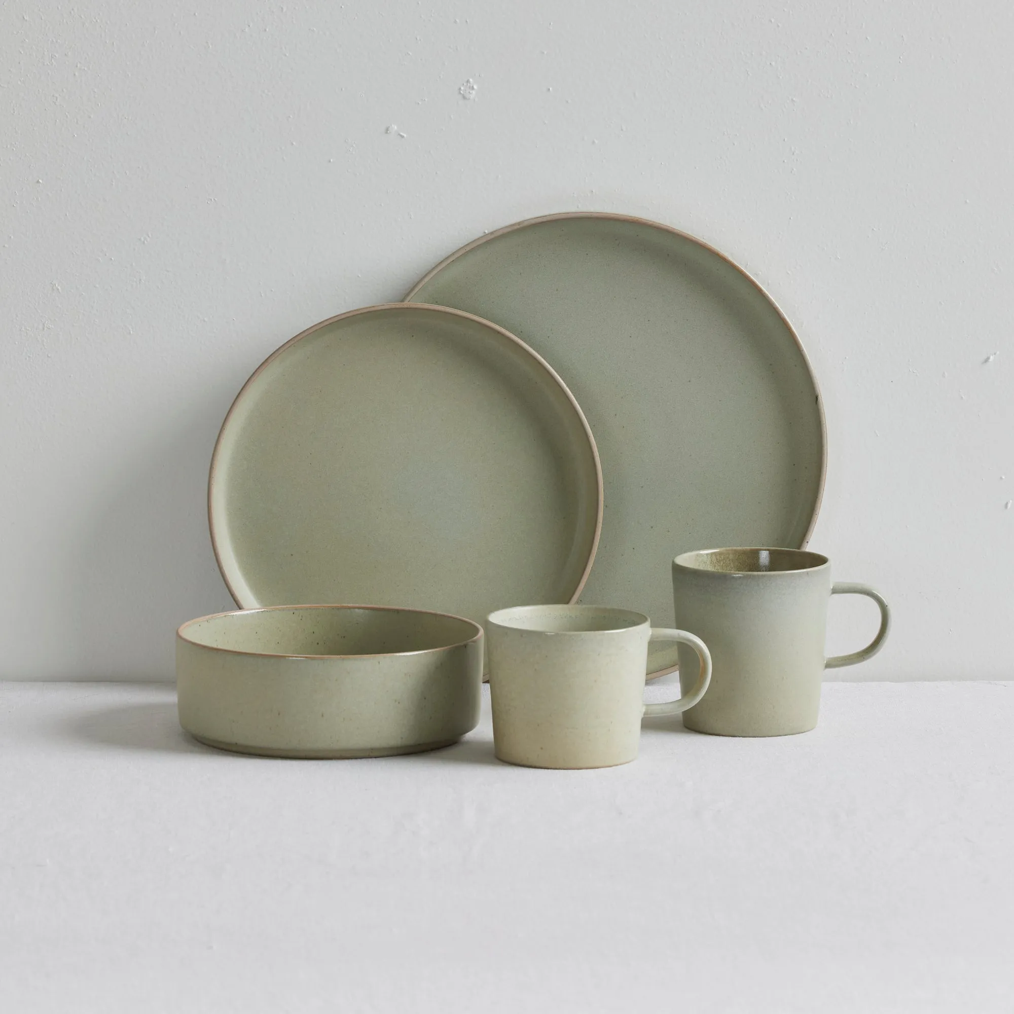 Akira Side Plate - Sage