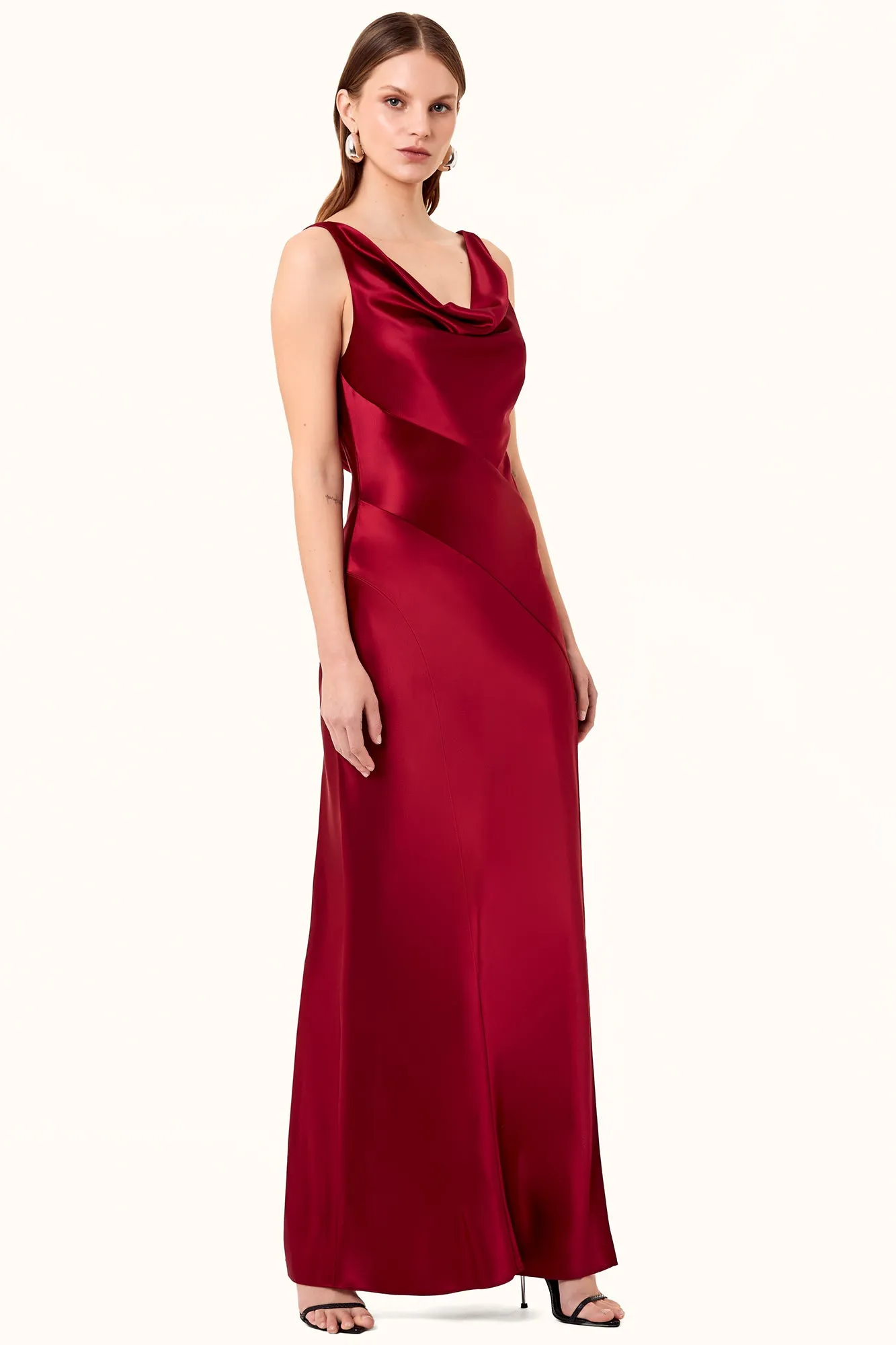Alfina Gown - Sangria