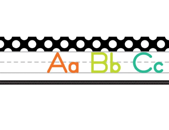Alphabet Line Manuscript (Black) |  Black, White and Stylish Brights | UPRINT | Schoolgirl Style