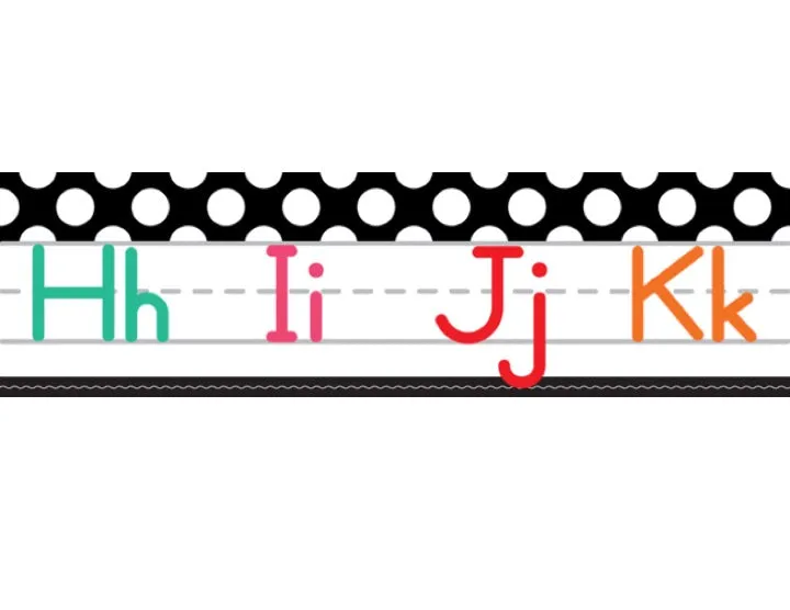 Alphabet Line Manuscript (Black) |  Black, White and Stylish Brights | UPRINT | Schoolgirl Style