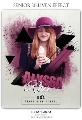 ALYSSA ROY - SENIOR ENLIVEN EFFECT