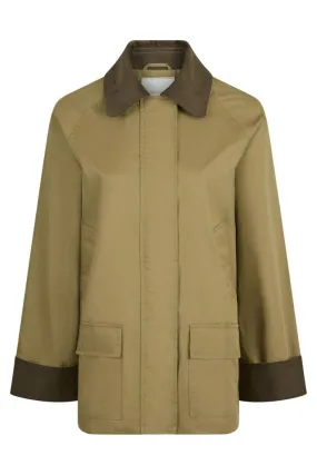 Anastacia Cord Jacket | Khaki | Jakke fra Neo Noir