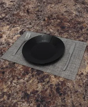 Aqua Place Mat - Grey