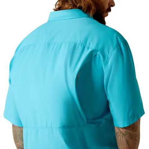 Ariat Men's VentTEK Outbound Classic Fit Shirt - Turquoise Reef