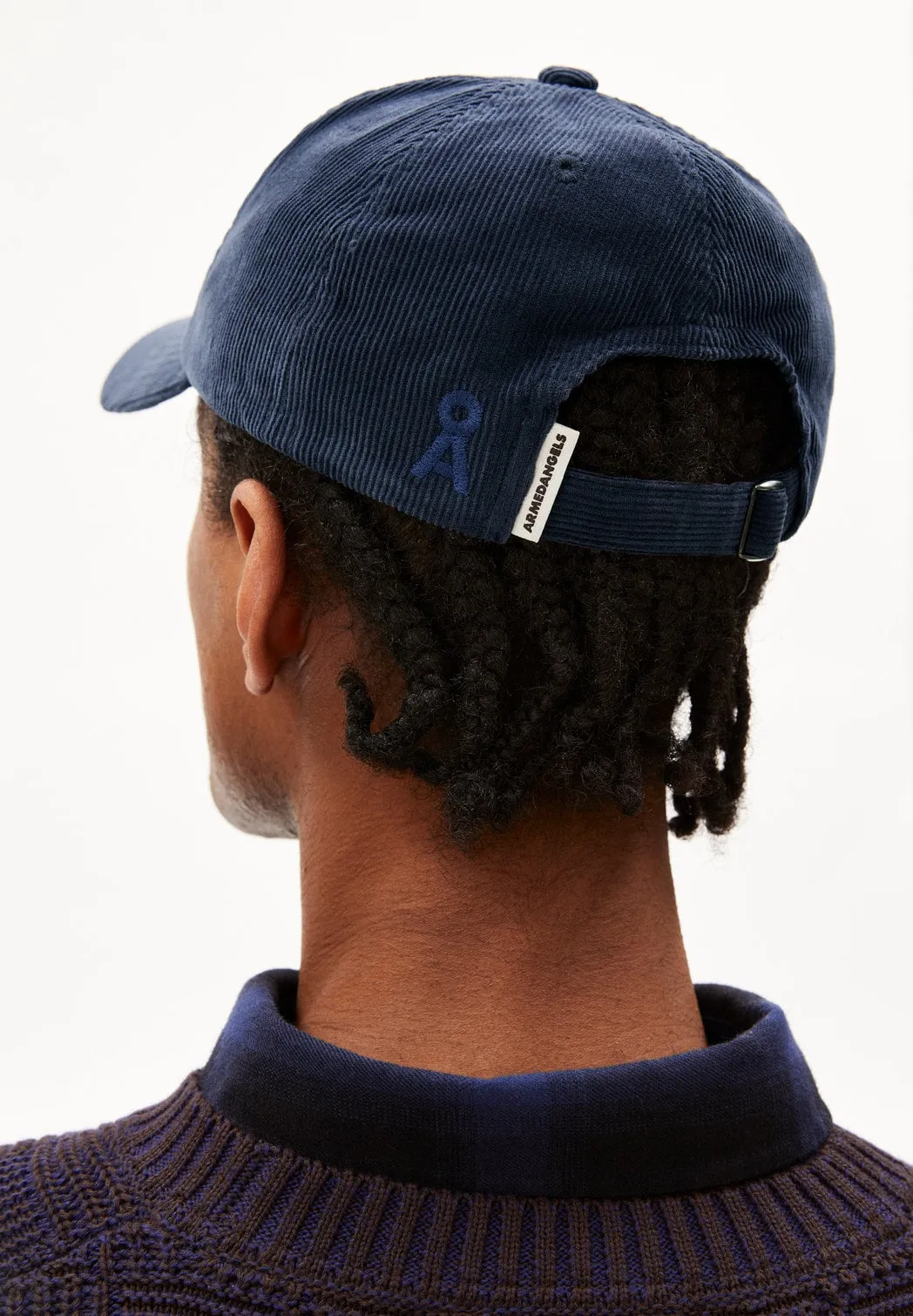 ARMEDANGELS Yenaas corduroy cap night sky unisex