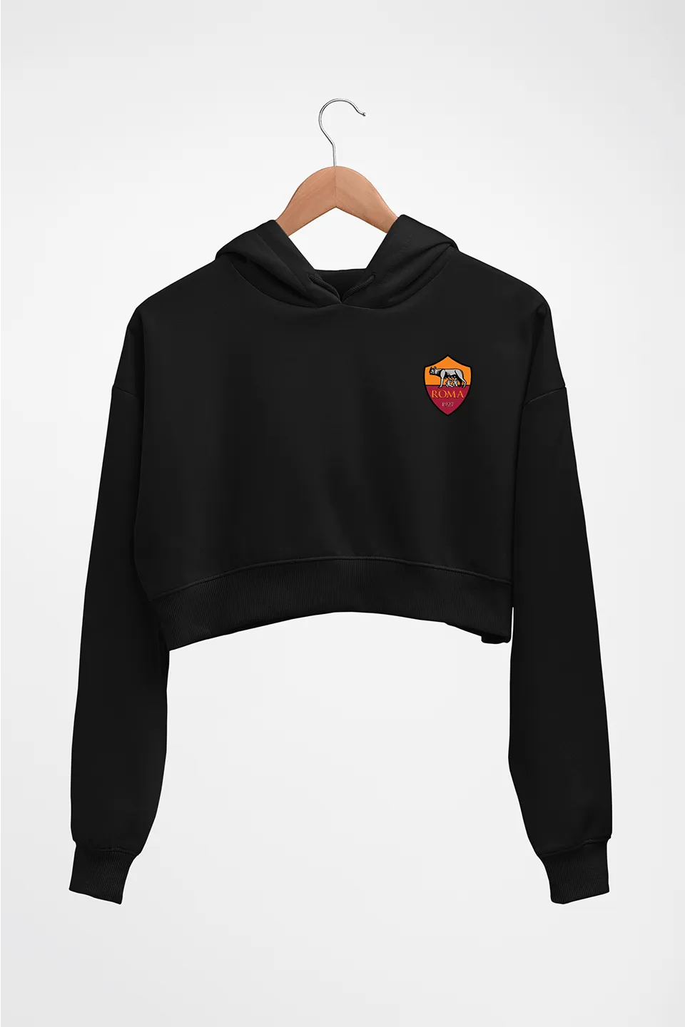 A.S. Roma Crop HOODIE FOR WOMEN