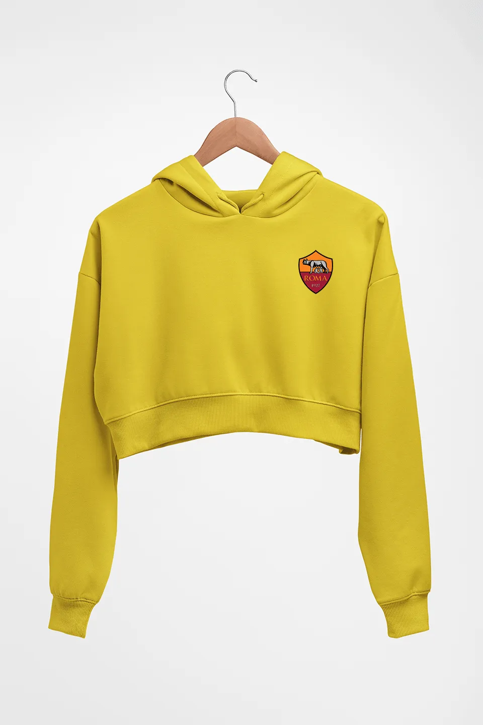 A.S. Roma Crop HOODIE FOR WOMEN
