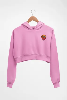 A.S. Roma Crop HOODIE FOR WOMEN