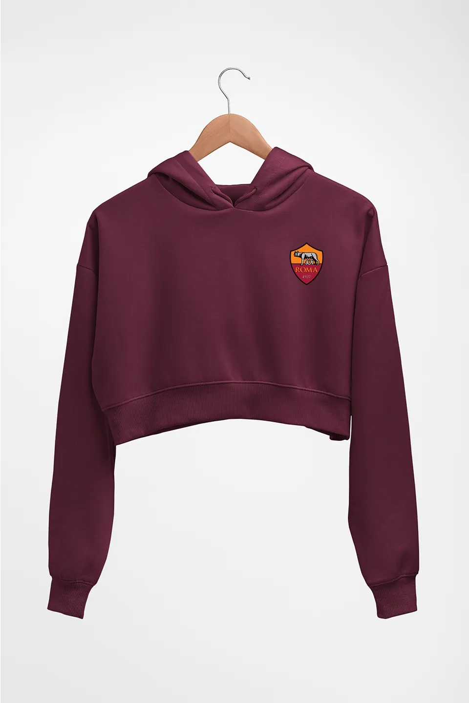 A.S. Roma Crop HOODIE FOR WOMEN