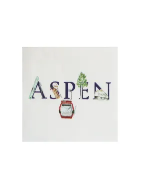 Aspen Winter Cocktail Napkin