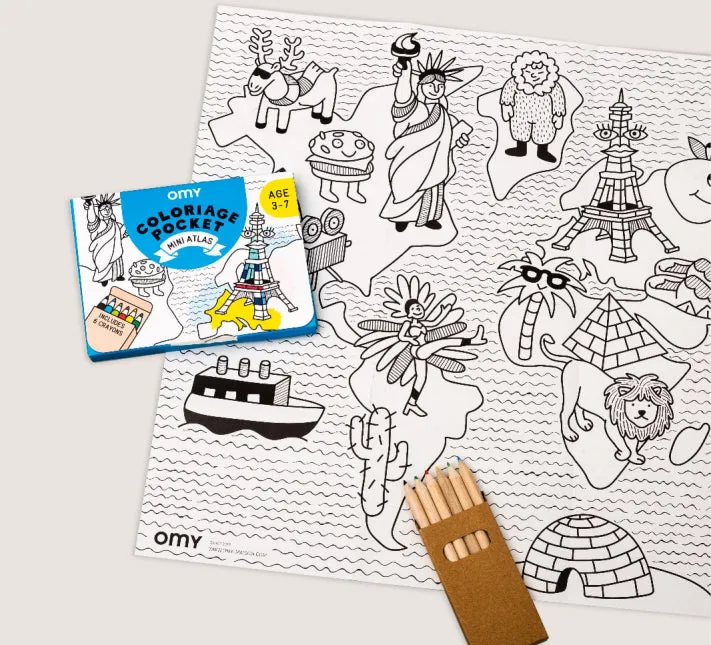 Atlas - Coloring Pocket