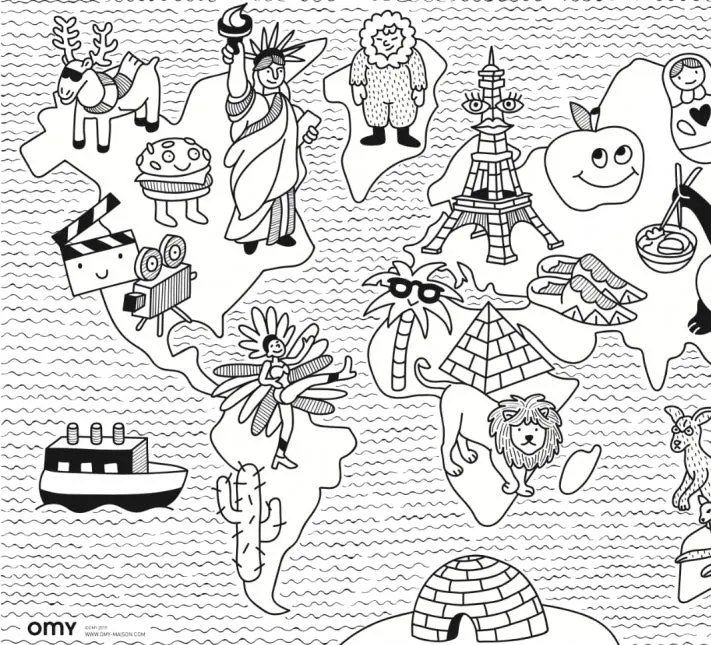 Atlas - Coloring Pocket