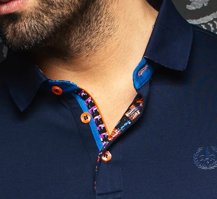 Au Noir Polo | EAGLE, Navy