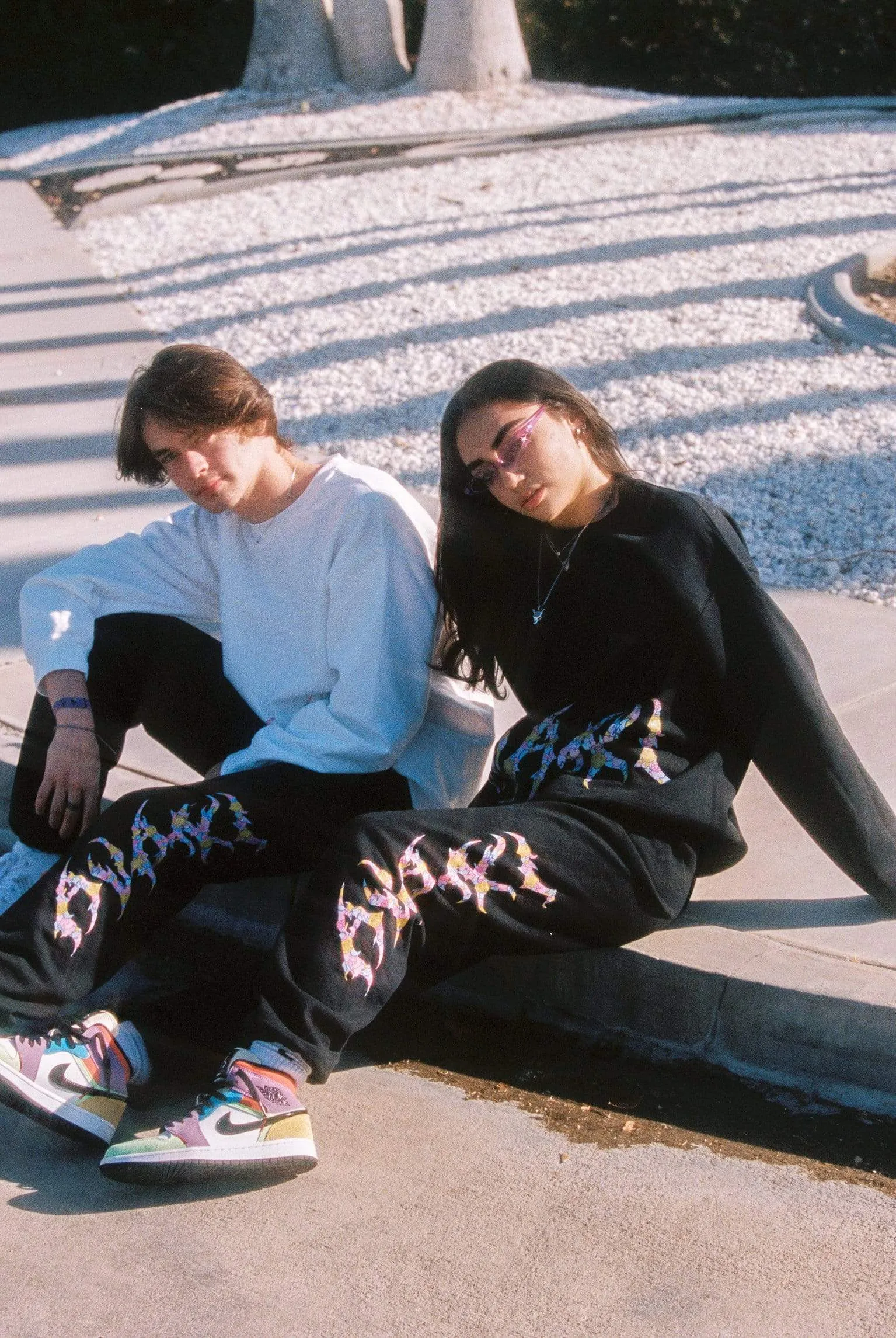 Avani 'AVANI' Black Joggers