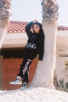 Avani 'AVANI' Black Joggers