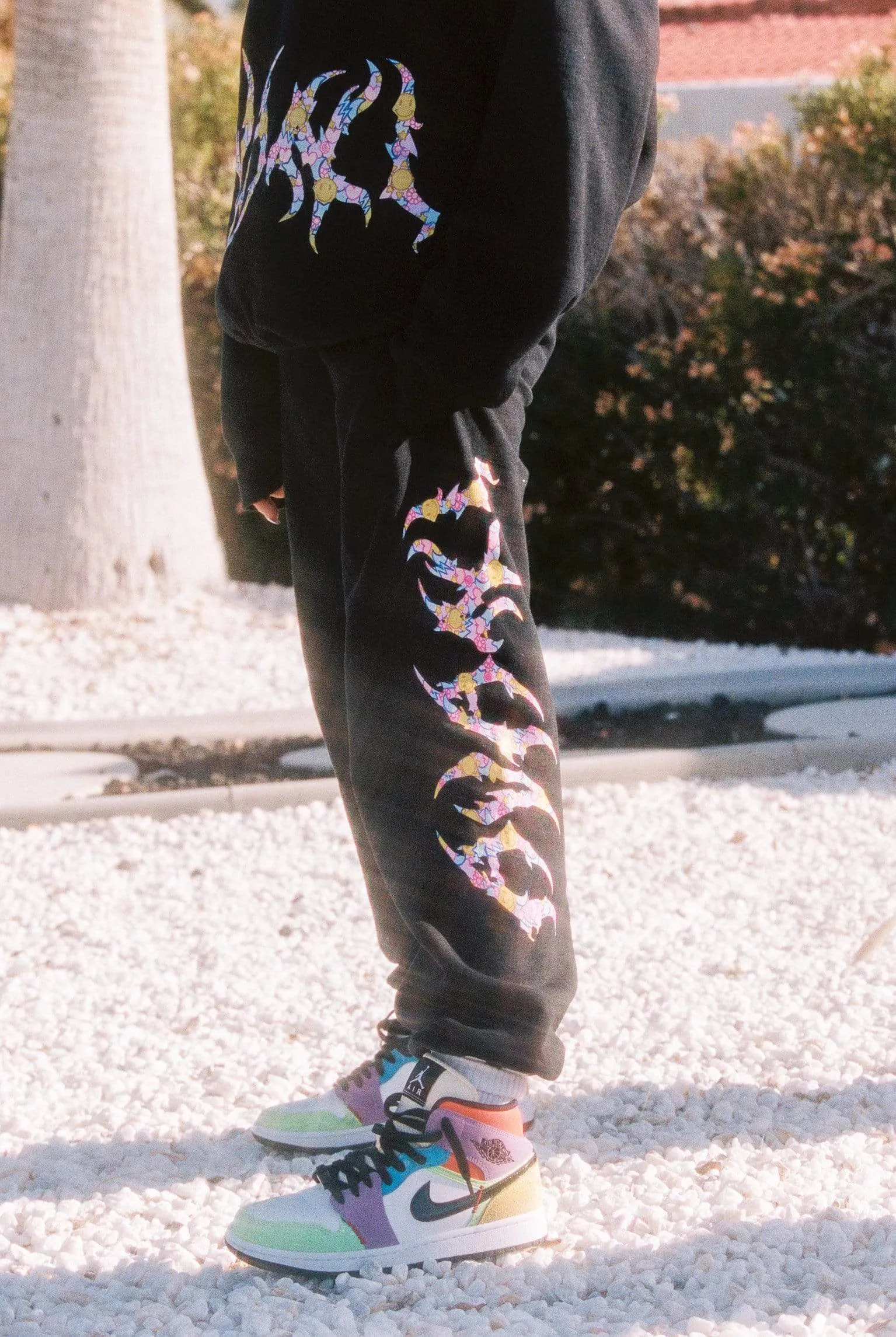 Avani 'AVANI' Black Joggers