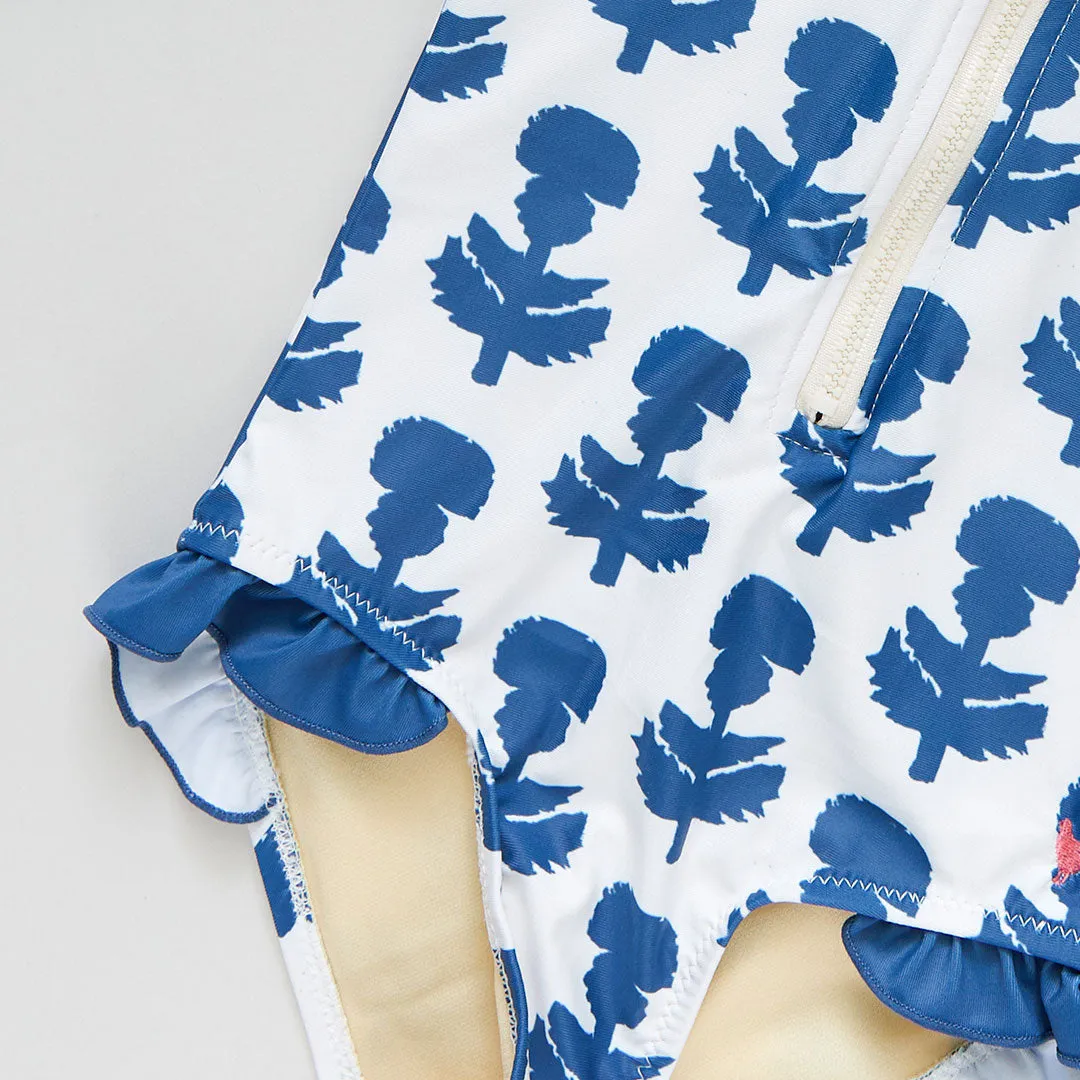 Baby Girls Arden Suit - Indigo Cornflower