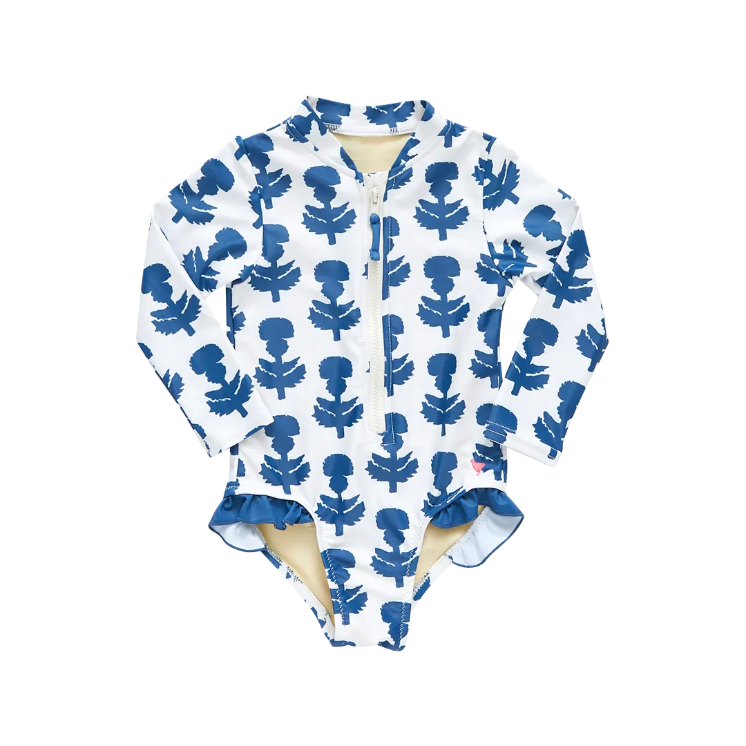 Baby Girls Arden Suit - Indigo Cornflower