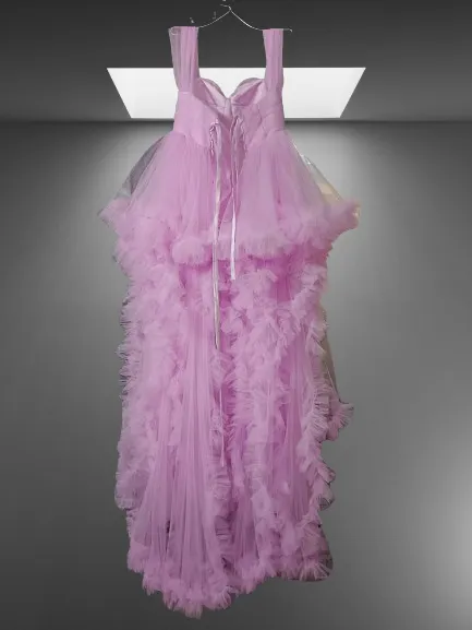 Babymoon V-Neck Sleeveless Long Maternity Gown Dress | Violet