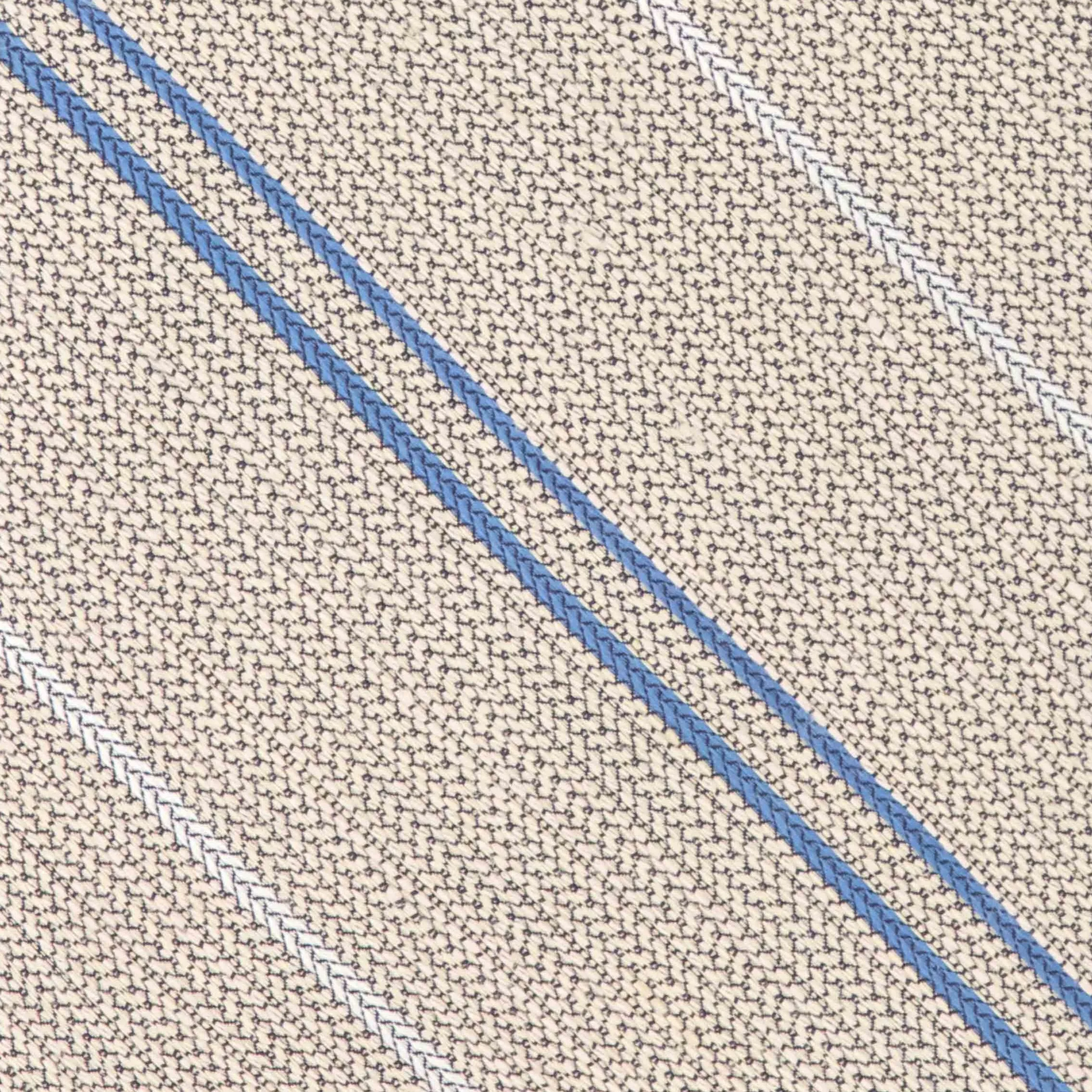 Bali Double Stripe Khaki Tie