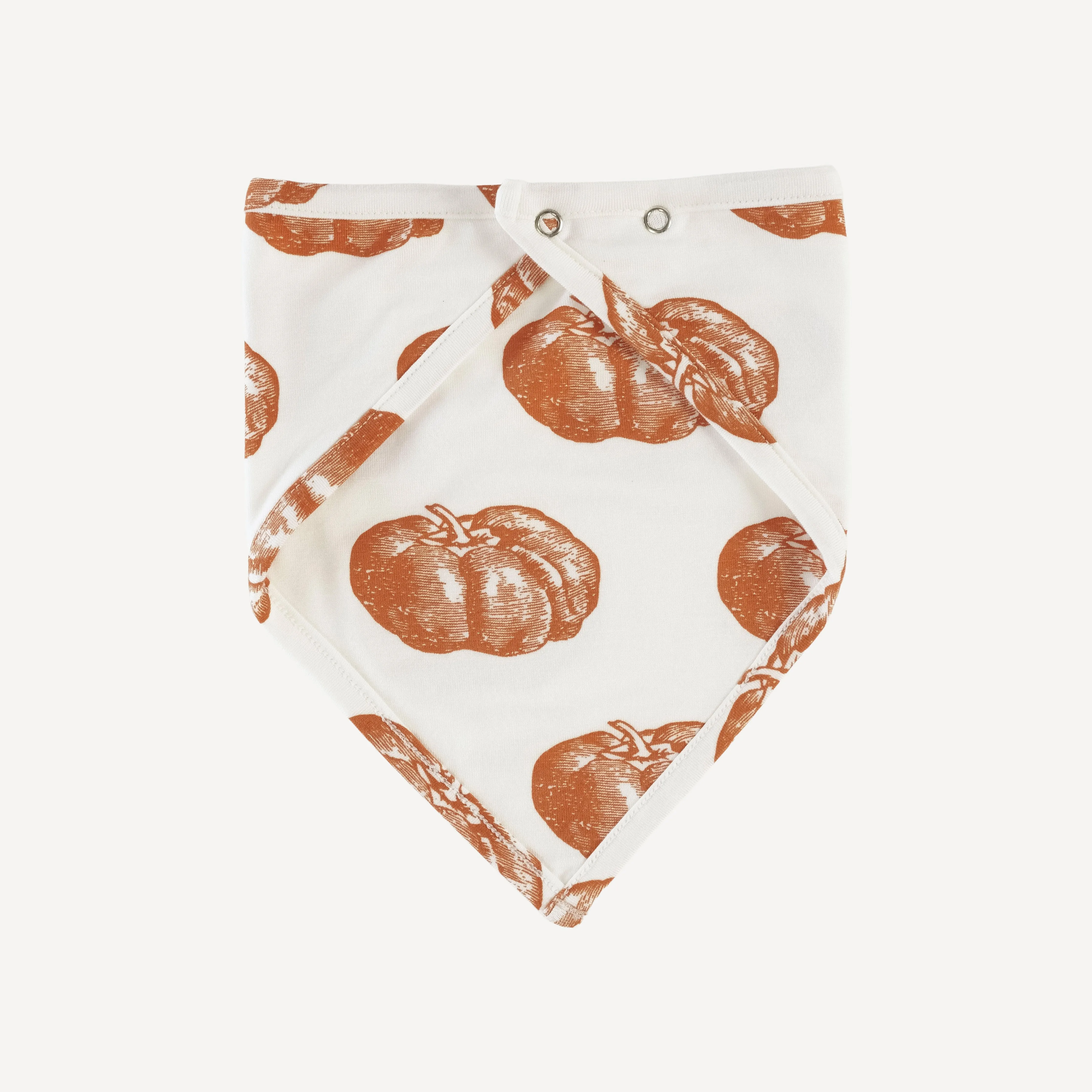 bandana bib | harvest pumpkin | bamboo