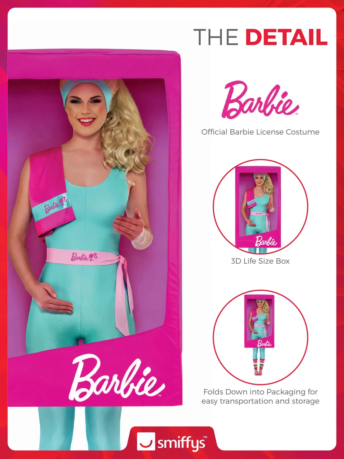 Barbie 3D Box Costume