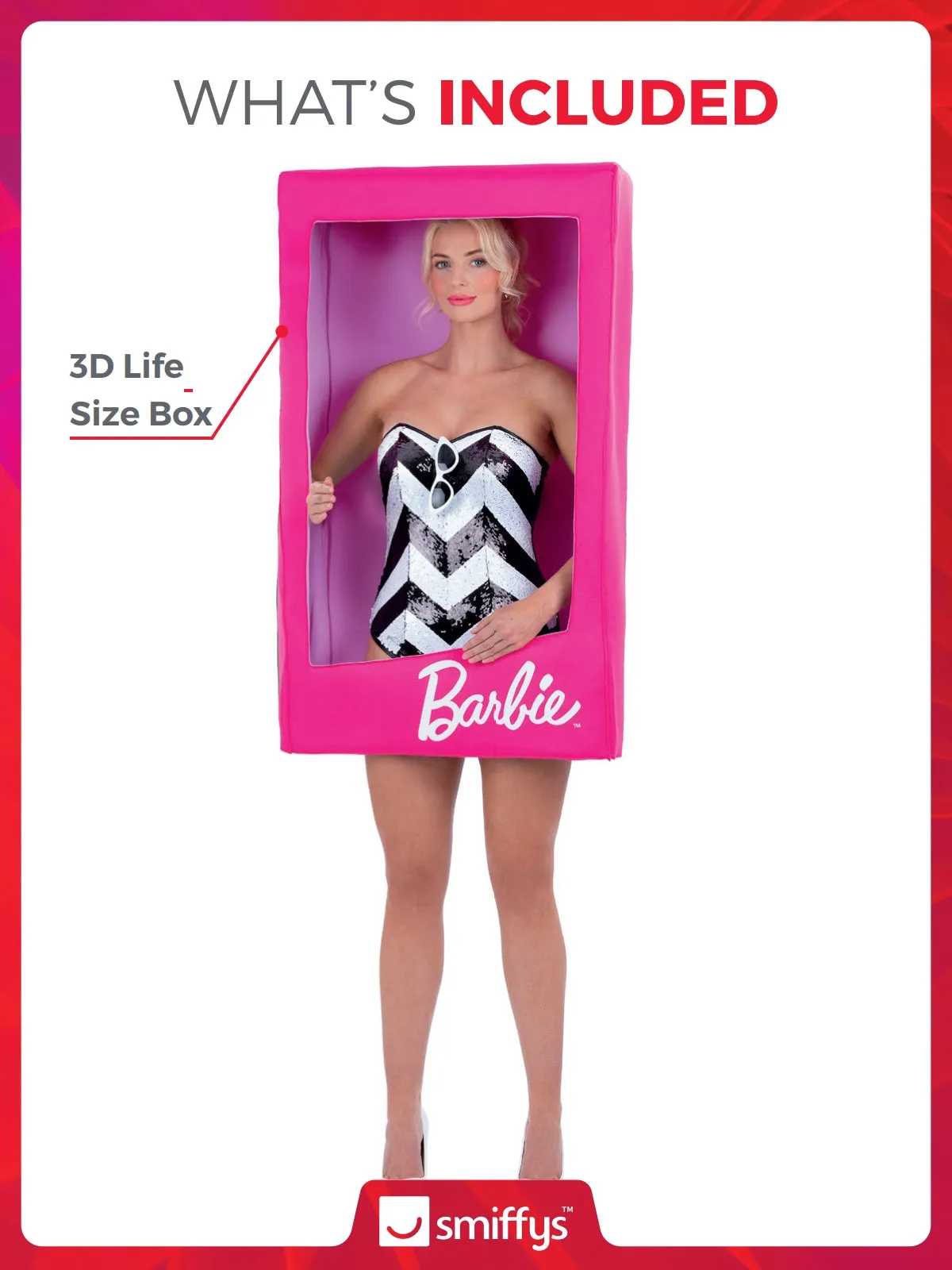Barbie 3D Box Costume