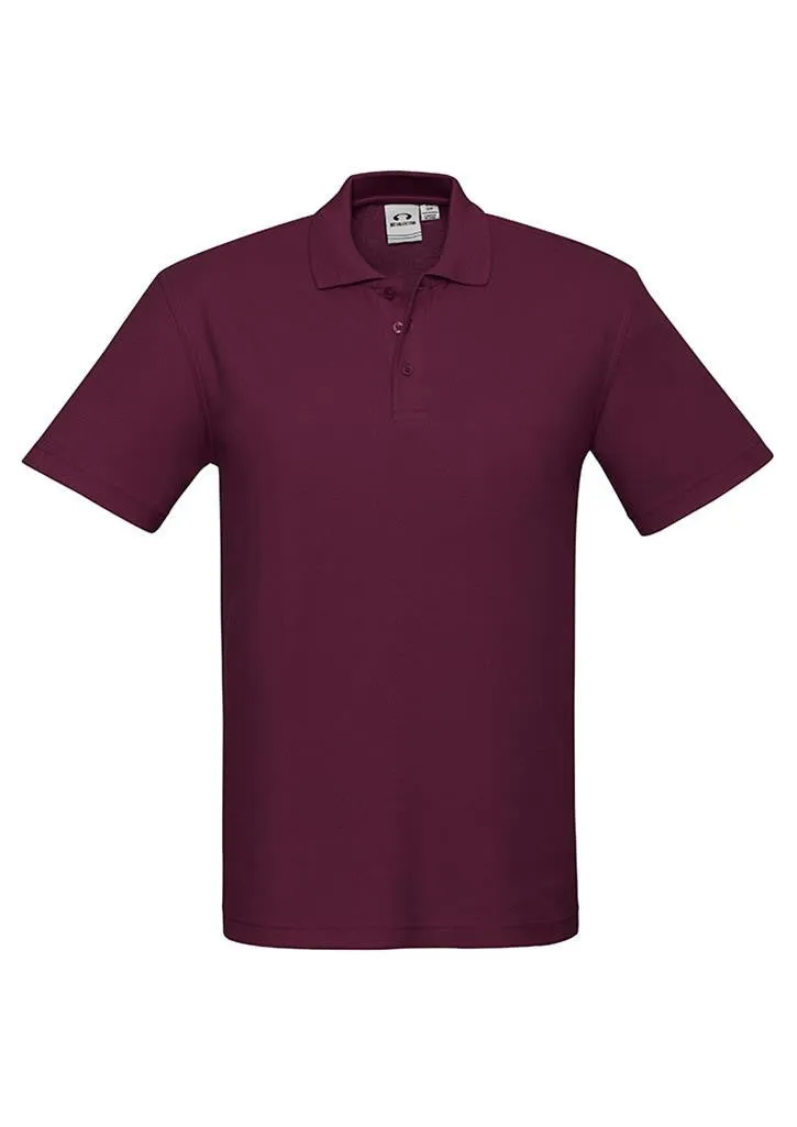 Biz Collection Mens Crew S/S Polo (2nd 7 Colours) (P400MS)