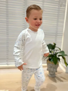 Blue star pyjamas